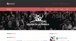 Desktop Screenshot of iglesiadelafamilia.com